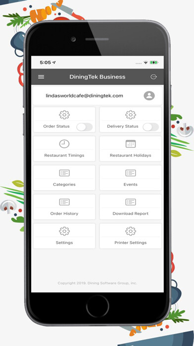 Emulate iPhone app DiningTek Business using MyAndroid Emulate iPhone app DiningTek Business using MyAndroid
