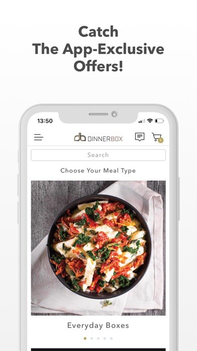 Emulate iPhone app Dinnerbox using MyAndroid