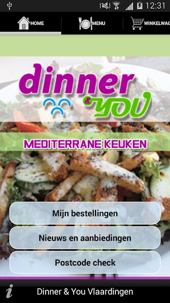 Run android online APK Dinneryou from MyAndroid or emulate Dinneryou using MyAndroid