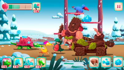Emulate iPhone app Dino Bash - Defend & Fight using MyAndroid Emulate iPhone app Dino Bash - Defend & Fight using MyAndroid