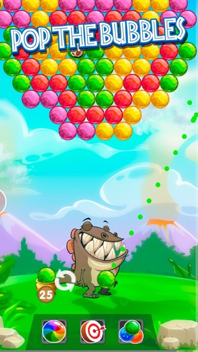 Emulate iPhone app Dino Bubble: Ball Shooter using MyAndroid