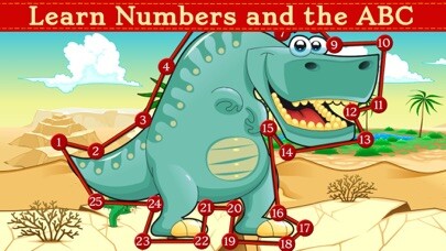Emulate iPhone app Dino Dot Connect dots for kids using MyAndroid Emulate iPhone app Dino Dot Connect dots for kids using MyAndroid
