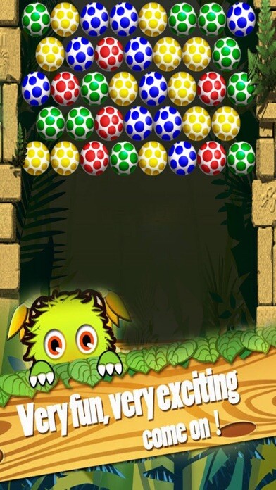 Emulate iPhone app Dino Eggs Bubble Edition using MyAndroid Emulate iPhone app Dino Eggs Bubble Edition using MyAndroid