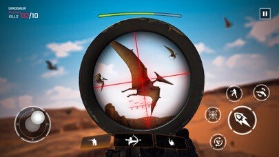 Emulate iPhone app Dino Hunter: Dinosaur game using MyAndroid Emulate iPhone app Dino Hunter: Dinosaur game using MyAndroid