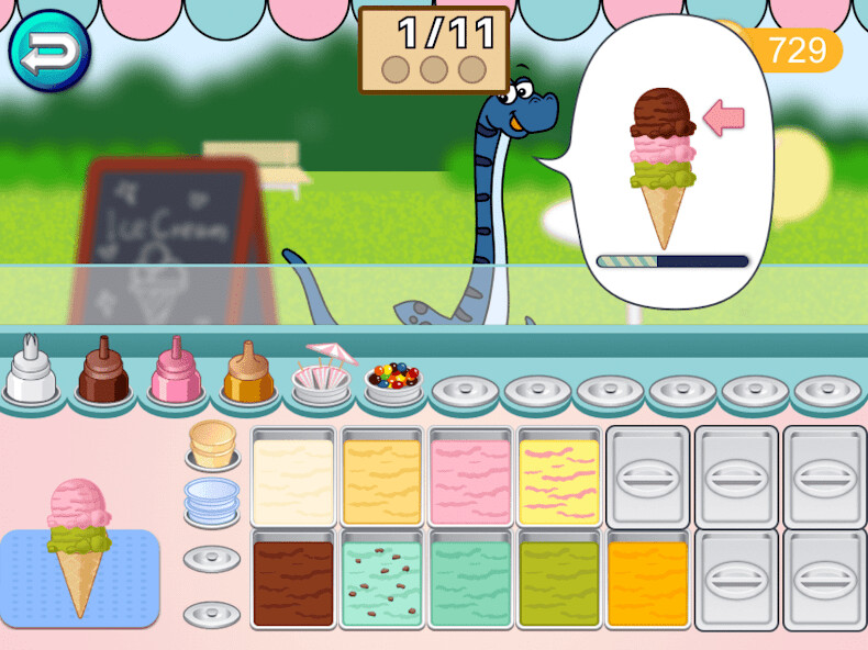 Run android online APK Dino Ice Cream - Cooking games from MyAndroid or emulate Dino Ice Cream - Cooking games using MyAndroid