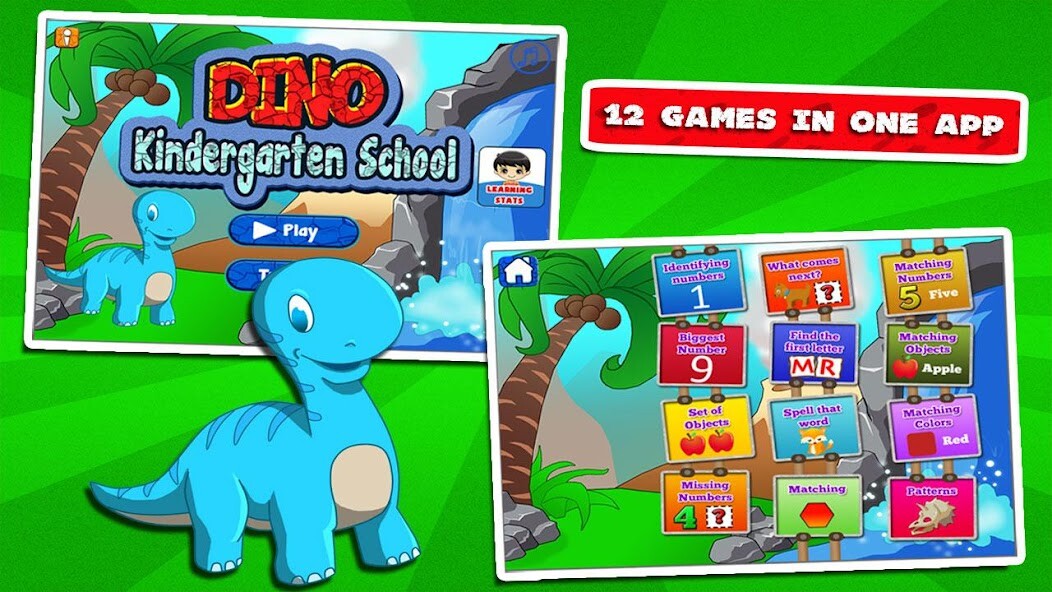 Run android online APK Dino Kindergarten Fun Games from MyAndroid or emulate Dino Kindergarten Fun Games using MyAndroid