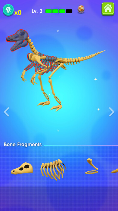 Emulate iPhone app Dino Land - Puzzle using MyAndroid Emulate iPhone app Dino Land - Puzzle using MyAndroid