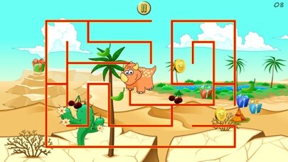 Emulate iPhone app Dino Maze: Dinosaur kids games using MyAndroid Emulate iPhone app Dino Maze: Dinosaur kids games using MyAndroid