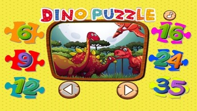 Emulate iPhone app Dino Puzzle Game For Kid Free Jigsaw For Preschool using MyAndroid