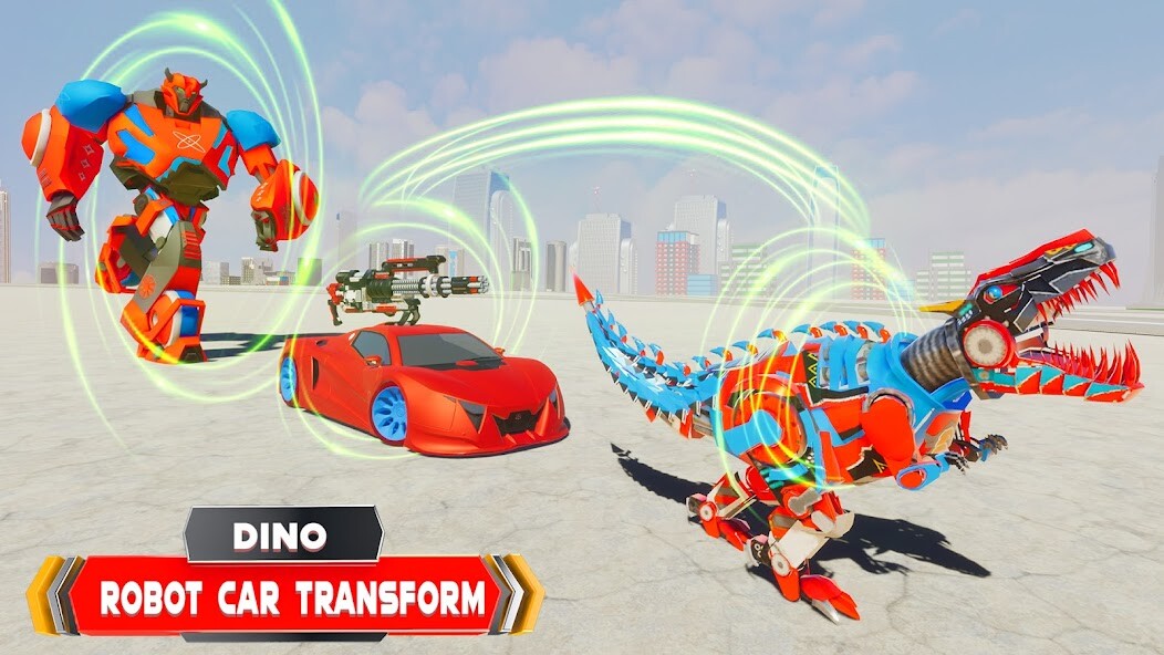 Run android online APK Dino Robot: Car Transform Game from MyAndroid or emulate Dino Robot: Car Transform Game using MyAndroid