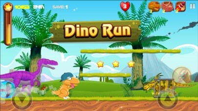 Emulate iPhone app Dino Run 4 dinosaur Adventure using MyAndroid