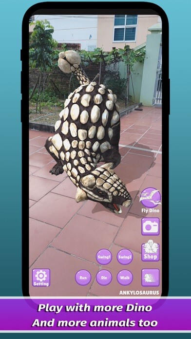 Run android online APK Dinosaur 3D - AR from MyAndroid or emulate Dinosaur 3D - AR using MyAndroid
