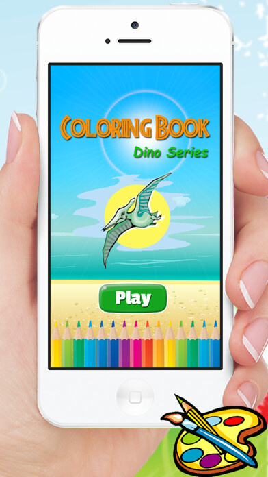Emulate iPhone app Dinosaur Coloring Book - Dino Baby Drawing for Kids Games using MyAndroid Emulate iPhone app Dinosaur Coloring Book - Dino Baby Drawing for Kids Games using MyAndroid
