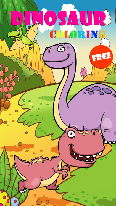 Emulate iPhone app Dinosaur Coloring Book Game For Kids 3 using MyAndroid Emulate iPhone app Dinosaur Coloring Book Game For Kids 3 using MyAndroid