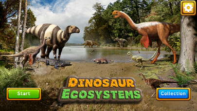 Emulate iPhone app Dinosaur Ecosystems using MyAndroid