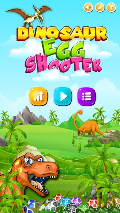 Emulate iPhone app Dinosaur egg shooter classic using MyAndroid Emulate iPhone app Dinosaur egg shooter classic using MyAndroid