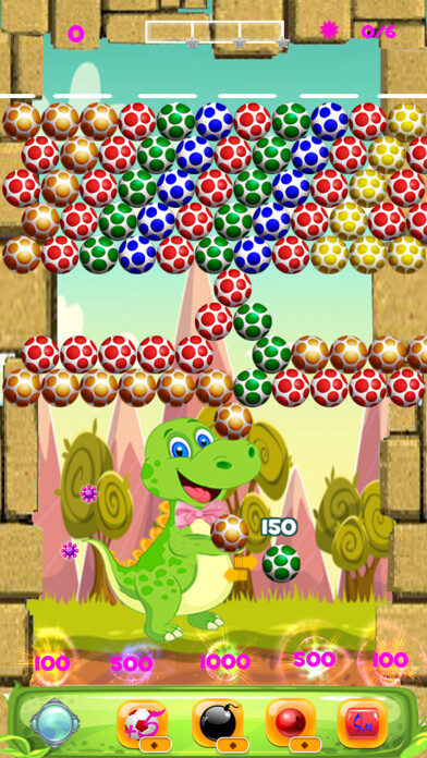 Emulate iPhone app Dinosaur Eggs Shooter using MyAndroid Emulate iPhone app Dinosaur Eggs Shooter using MyAndroid