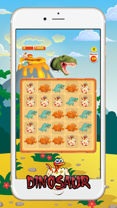 Emulate iPhone app Dinosaur Games Puzzles : Dino Foods Match using MyAndroid Emulate iPhone app Dinosaur Games Puzzles : Dino Foods Match using MyAndroid