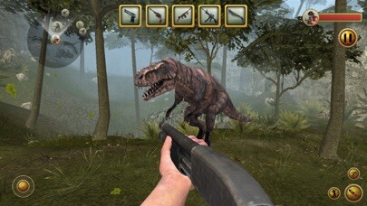 Emulate iPhone app Dinosaur Hunter Challenge using MyAndroid Emulate iPhone app Dinosaur Hunter Challenge using MyAndroid
