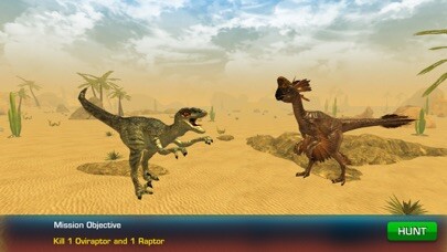 Emulate iPhone app Dinosaur Hunt Simulator 2018 using MyAndroid