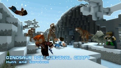 Emulate iPhone app DinoSaur Ice Survival Craft using MyAndroid Emulate iPhone app DinoSaur Ice Survival Craft using MyAndroid