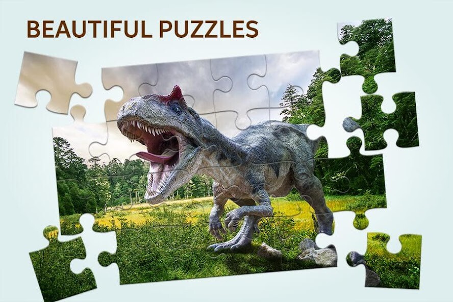 Run android online APK Dinosaur Jigsaw Puzzles - T-Rex and Dinosaurs from MyAndroid or emulate Dinosaur Jigsaw Puzzles - T-Rex and Dinosaurs using MyAndroid