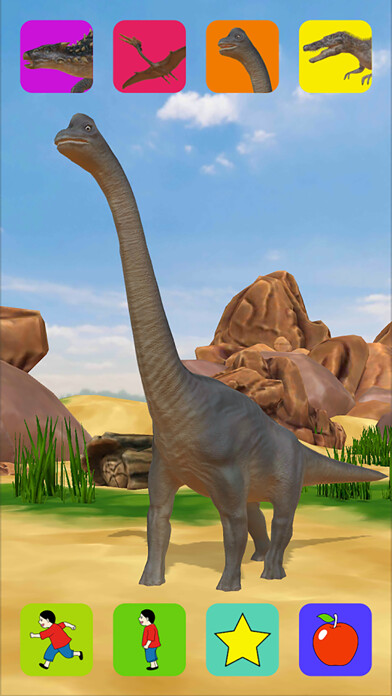 Emulate iPhone app Dinosaur kids app using MyAndroid Emulate iPhone app Dinosaur kids app using MyAndroid