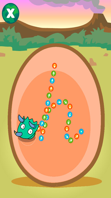 Emulate iPhone app Dinosaur Letters Lite using MyAndroid Emulate iPhone app Dinosaur Letters Lite using MyAndroid