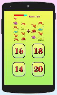 Emulate Android APK Dinosaur Math Addition for Kid Emulate Android APK Dinosaur Math Addition for Kid