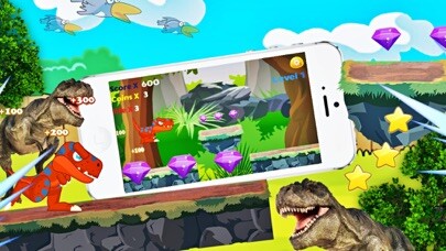 Emulate iPhone app DINOSAUR MINI RUN using MyAndroid