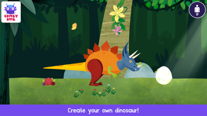 Emulate iPhone app Dinosaur Mix using MyAndroid