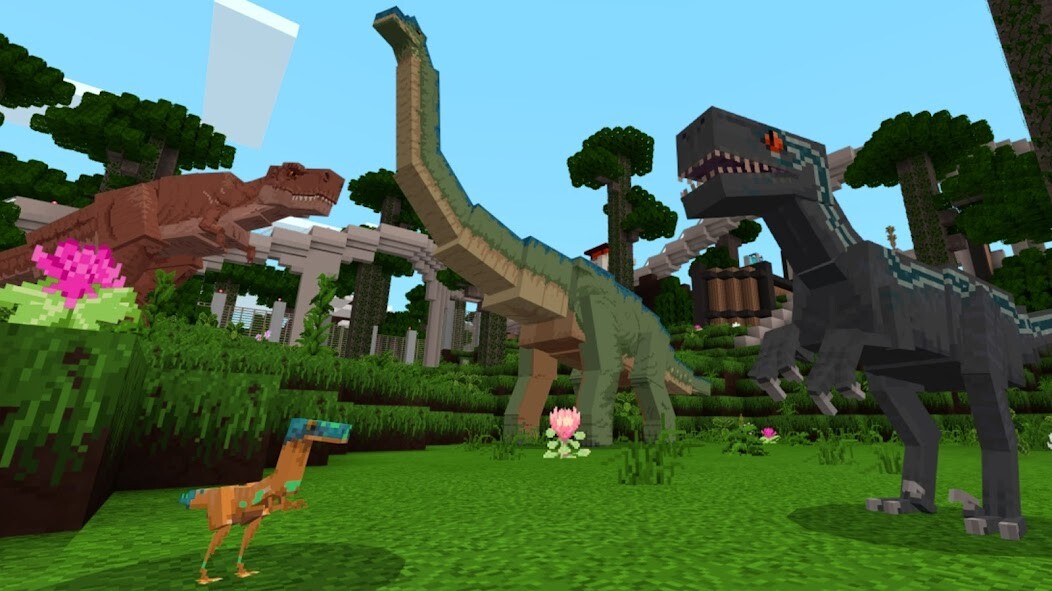 Emulate Android APK Dinosaur Mods for Minecraft PE