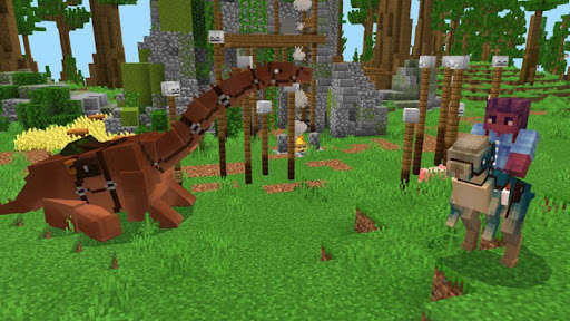 Run android online APK Dinosaur Mods For Minecraft from MyAndroid or emulate Dinosaur Mods For Minecraft using MyAndroid