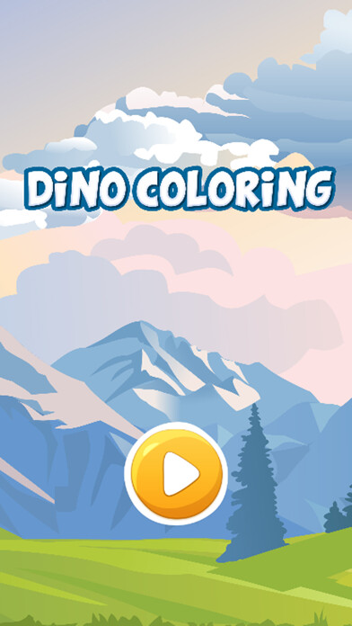 Emulate iPhone app Dinosaur Park Coloring Game using MyAndroid