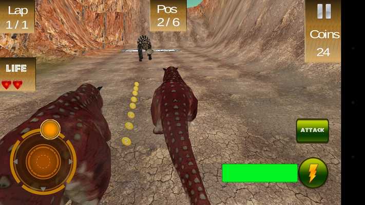 Emulate Android APK Dinosaur Racing 3D