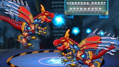 Emulate iPhone app Dinosaur - Robot Pterosaur using MyAndroid Emulate iPhone app Dinosaur - Robot Pterosaur using MyAndroid