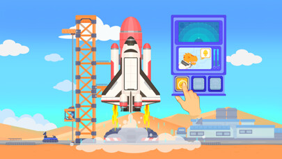 Emulate iPhone app Dinosaur Rocket Games for kids using MyAndroid Emulate iPhone app Dinosaur Rocket Games for kids using MyAndroid