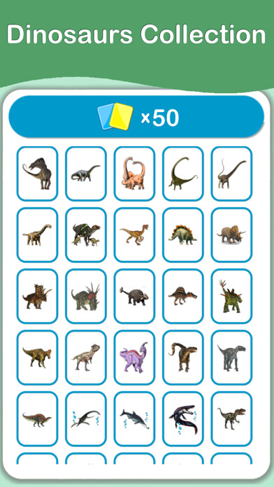 Emulate iPhone app Dinosaurs Cards PRO using MyAndroid