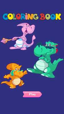 Emulate Android APK Dinosaurs Game Coloring Book