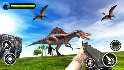 Emulate iPhone app Dinosaurs Hunting using MyAndroid