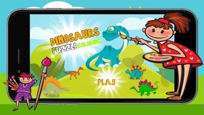 Emulate iPhone app Dinosaurs Puzzle Coloring Pages Game for Kids using MyAndroid Emulate iPhone app Dinosaurs Puzzle Coloring Pages Game for Kids using MyAndroid