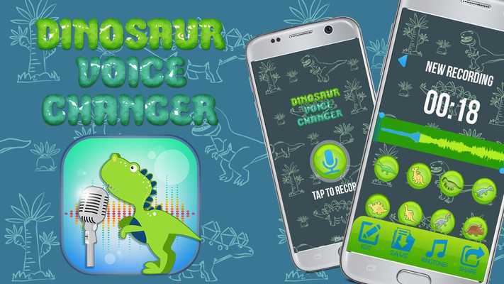Emulate Android APK Dinosaur Voice Changer