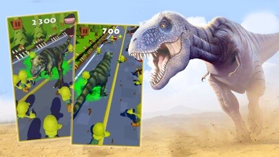 Emulate iPhone app Dinosaur VS Zombie using MyAndroid Emulate iPhone app Dinosaur VS Zombie using MyAndroid