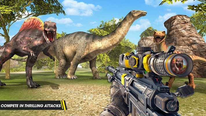 Emulate Android APK Dinosaur World Hunting Animal Shooting