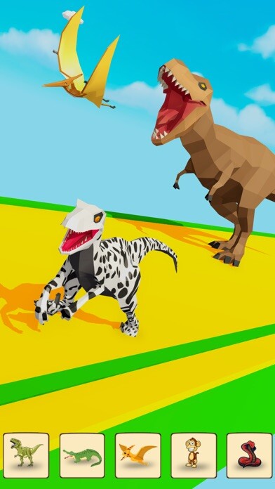 Emulate iPhone app Dino Transform Smash Rush Run using MyAndroid Emulate iPhone app Dino Transform Smash Rush Run using MyAndroid
