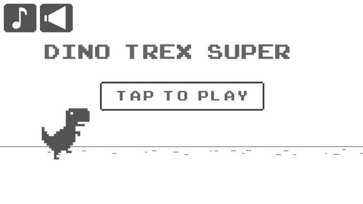 Emulate Android APK Dino T-Rex Super Chrome Game