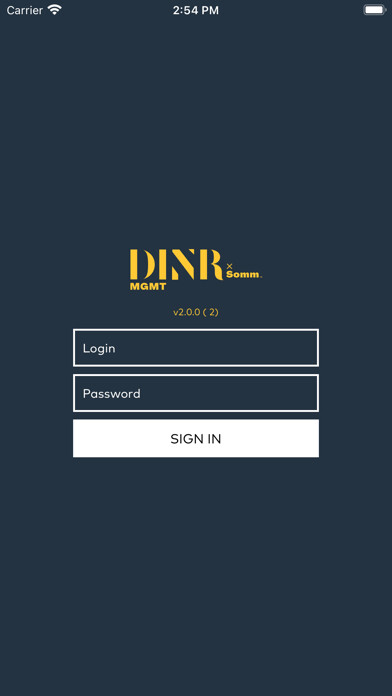Emulate iPhone app DINR MGMT using MyAndroid Emulate iPhone app DINR MGMT using MyAndroid