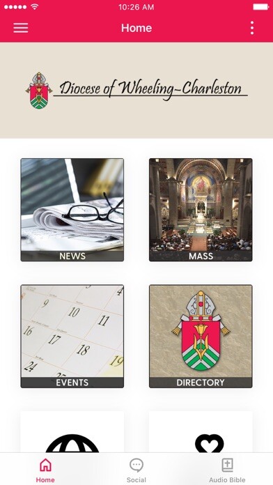 Emulate iPhone app Diocese of Wheeling-Charleston using MyAndroid Emulate iPhone app Diocese of Wheeling-Charleston using MyAndroid