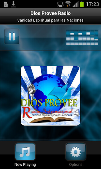 Emulate Android APK Dios Provee Radio