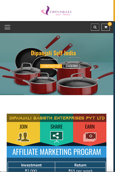 Run android online APK Dipanjali Self India from MyAndroid or emulate Dipanjali Self India using MyAndroid